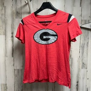 Ladies Georgia Bulldogs Tee